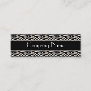 Poster de animal carte de visite Black Skinny