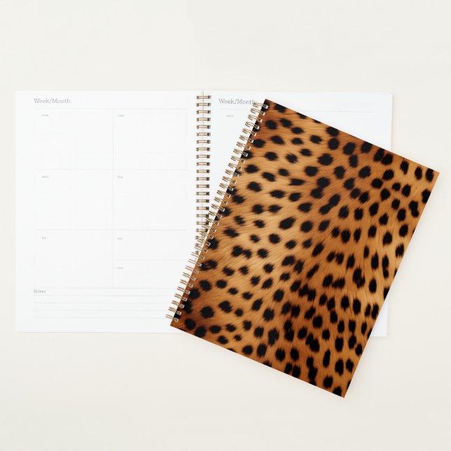 Poster de animal Cheetah Brown et noir (Devant avec enveloppe)