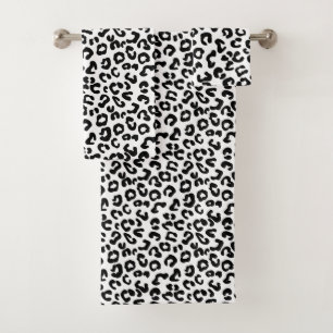 Poster de animal Cheetah en noir et blanc