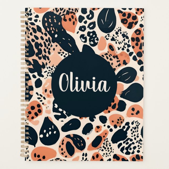 Poster de animal Cheetah Leopard personnalisé (Devant)