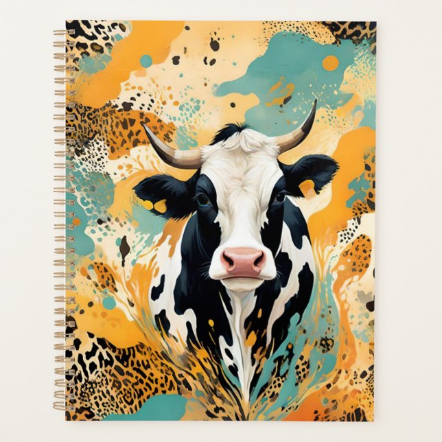 Poster de animal de vache personnalisé (Devant)