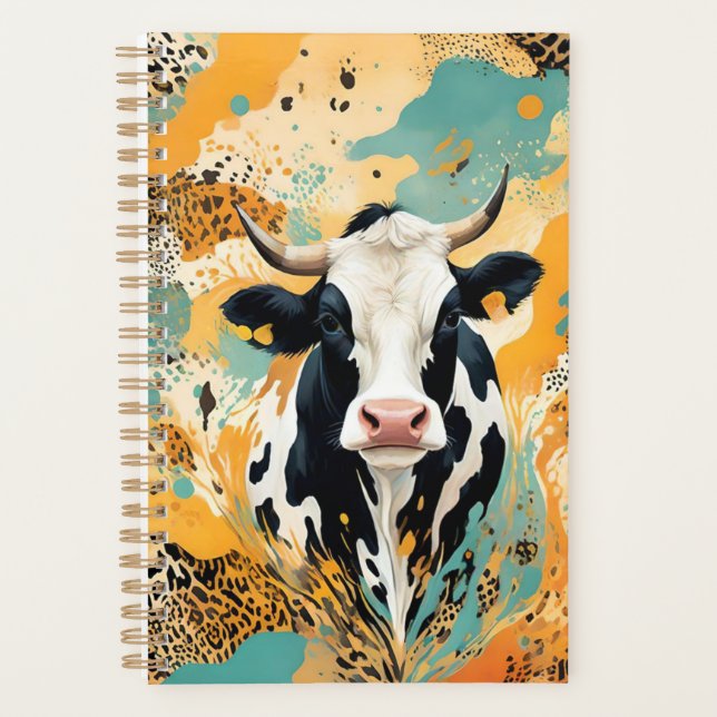Poster de animal de vache personnalisé (Devant)