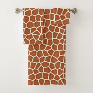 Poster de animal, girafe dans le brun d'en cuivre