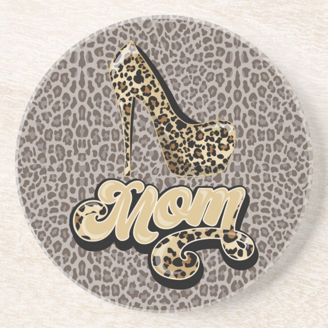Poster de animal MOM Designer Dessous de verre en  (Devant)