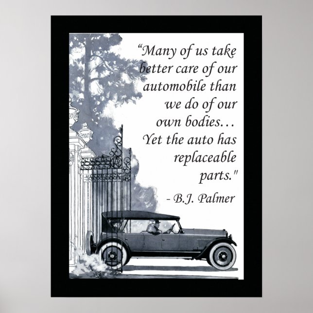 Poster de B.J. Palmer Chiropractic (Devant)