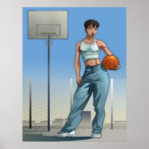 Poster de Baller féminin
