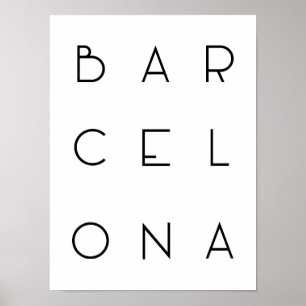 Poster de Barcelone