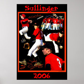 Poster de baseball Sullinger Freshman