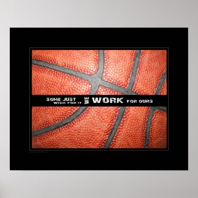 Poster de basket-ball #152 (Matte) (Devant)