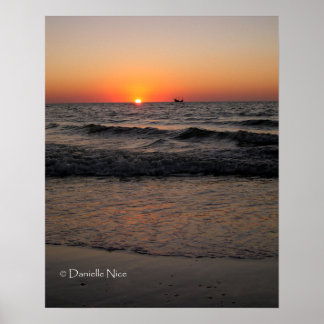 Poster de bateau pirate