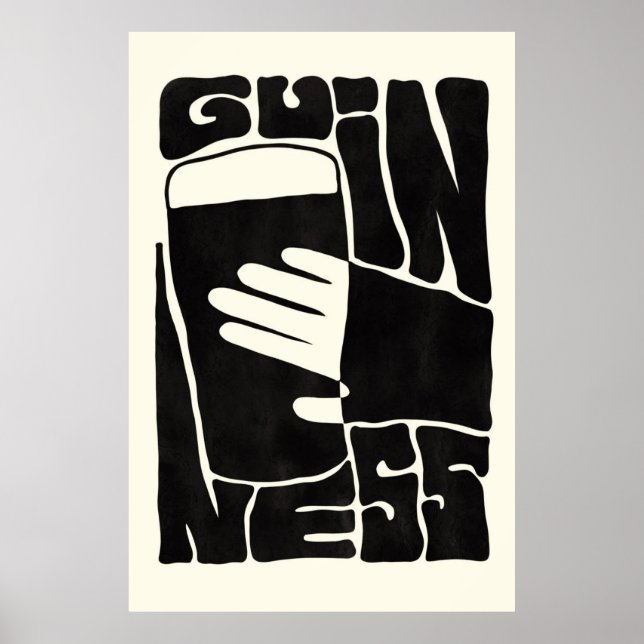 Poster de Bauhaus Guinness (Devant)