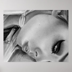 Poster de beauté gothique