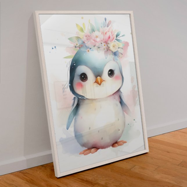 Poster de bébé Penguin Nursery (Créateur téléchargé)