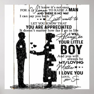 Poster De Belles Citations À Ma Mère, À Ma Mère,