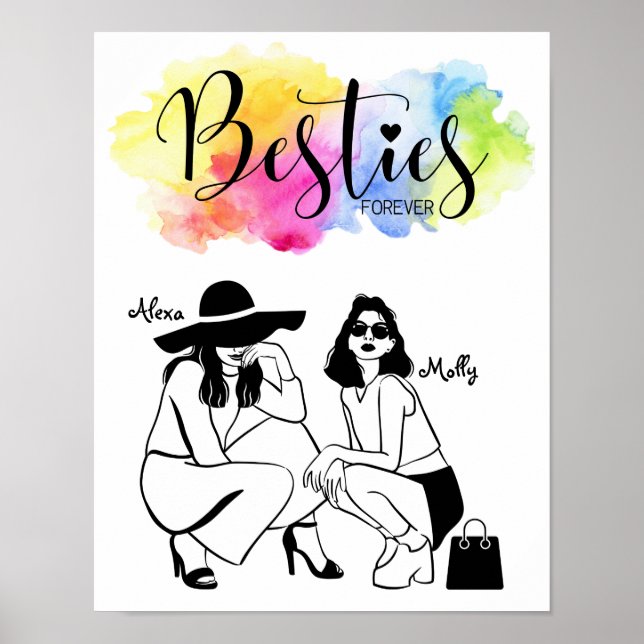 Poster de Besties Forever / Poster du meilleur ami (Devant)