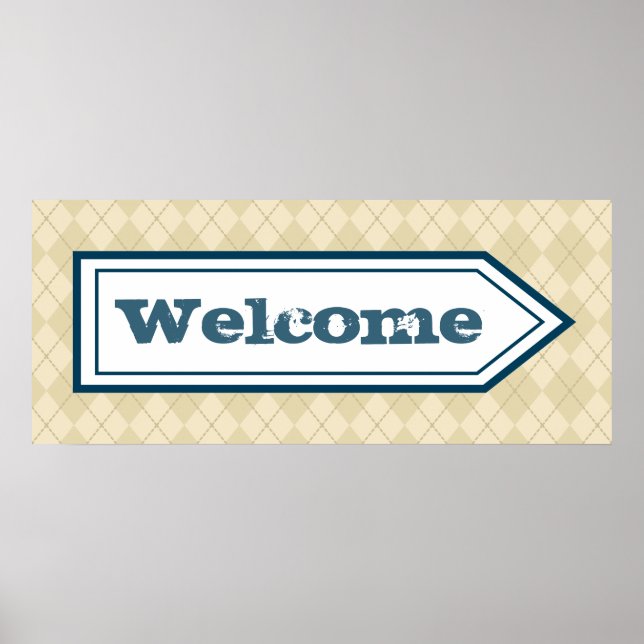 Poster de bienvenue (Devant)