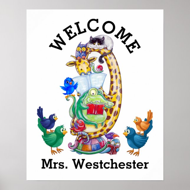 Poster de bienvenue (Devant)