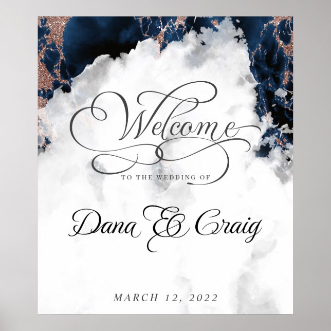 Poster de bienvenue de Dana (Devant)