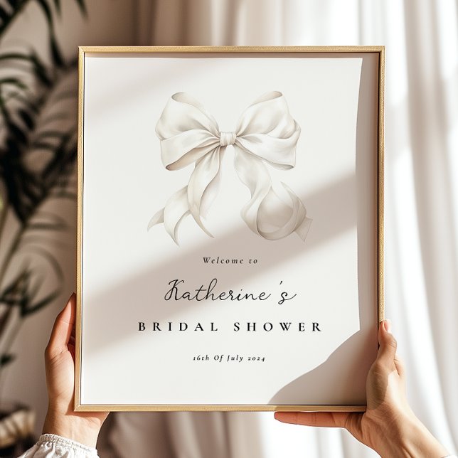 Poster de bienvenue de la Fête des mariées de noud (Créateur téléchargé)