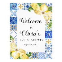 Poster de bienvenue de la Fête des mariées princip