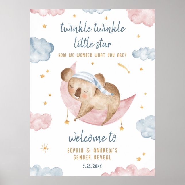 Poster de bienvenue de Twinkle Little Star (Devant)