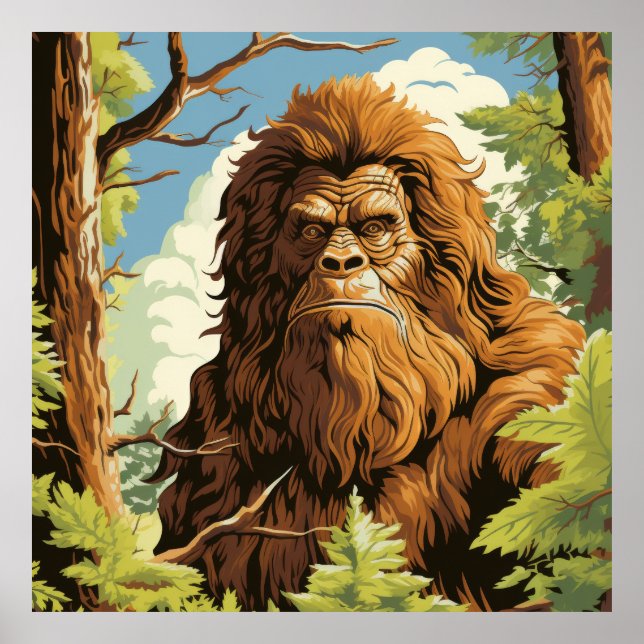 Poster de Bigfoot Mystery (Devant)