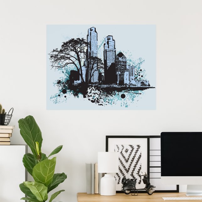 Poster de Black Ink City (Créateur téléchargé)