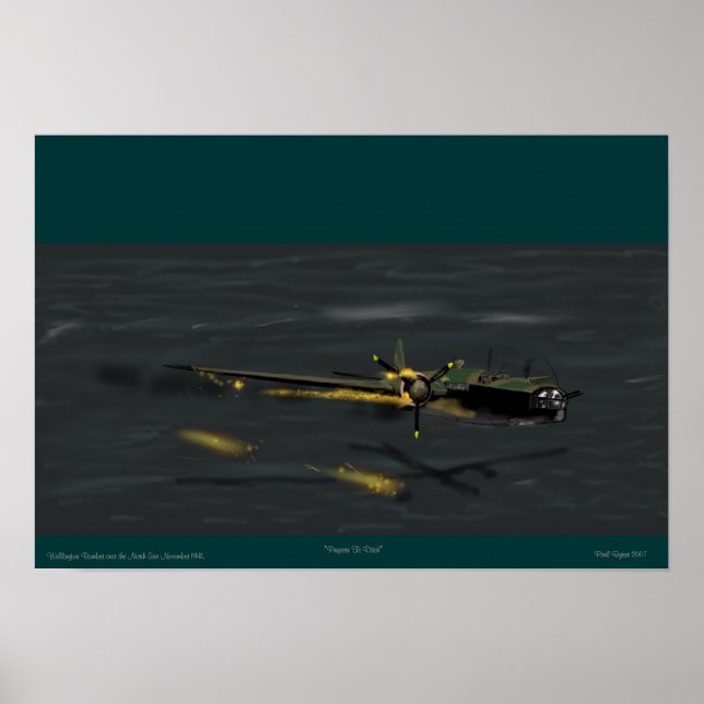 Poster de bombe Wellington (Devant)