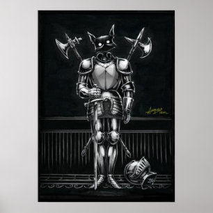 Poster de Boo Kitty in Armor