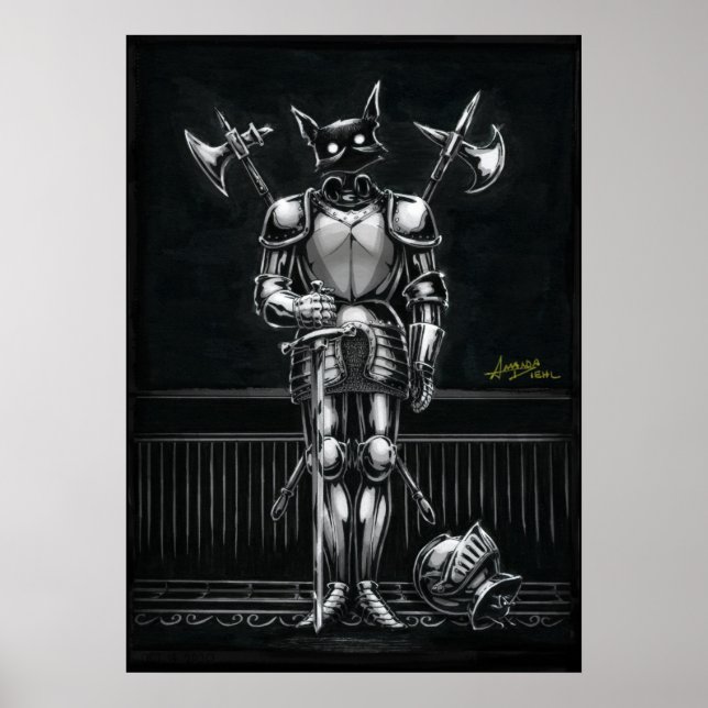 Poster de Boo Kitty in Armor (Devant)