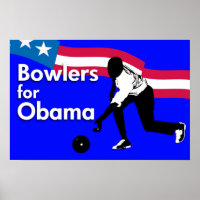 Poster de Bowlers pour Obama