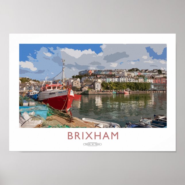Poster de Brixham Railway (Devant)