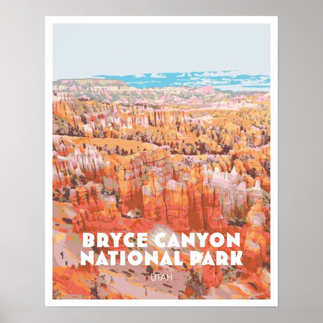 Poster de Bryce Canyon (Devant)