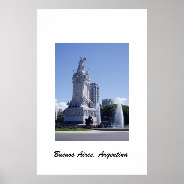 Poster de Buenos Aires, Argentine (Devant)