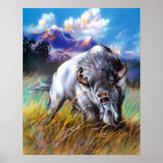 Poster de Buffalo Blanc (Devant)