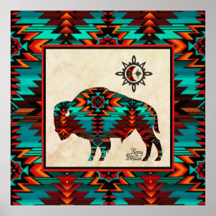 Poster de Buffalo du sud-ouest