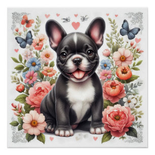 Poster de Bulldog Français