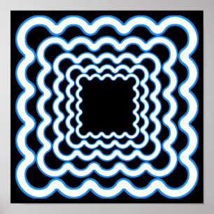 Poster de cadres Wavy