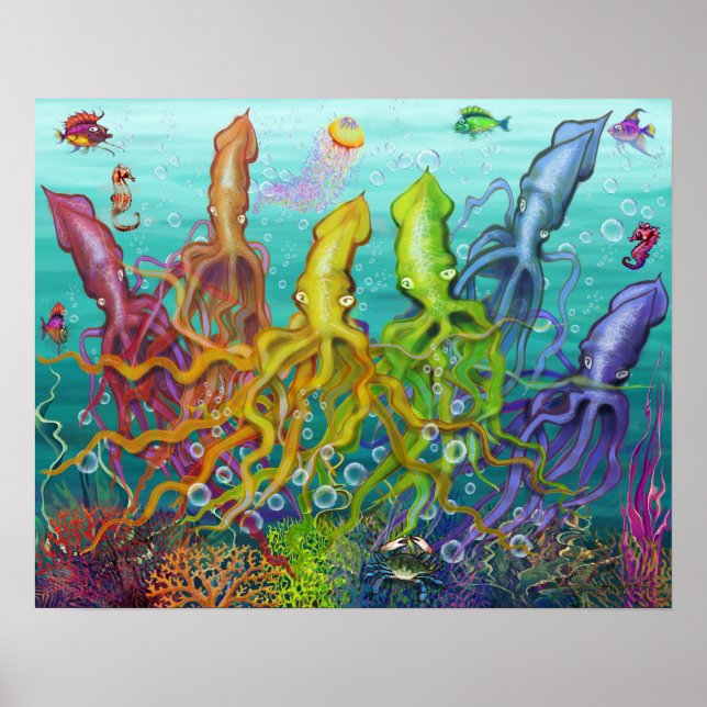 Poster de calmar (Devant)