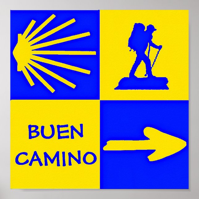 Poster de Camino de Santiago (Devant)