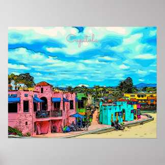 Poster de Capitola Cacitas California Coast