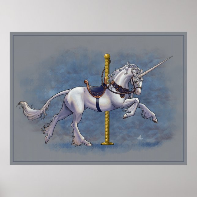 Poster de Carousel Unicorn (Devant)