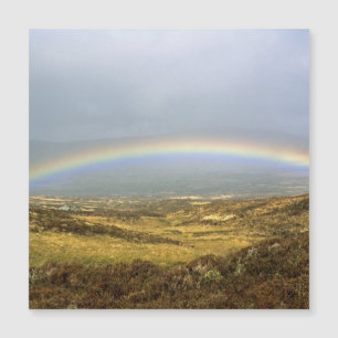 Poster de carte postale Rainbow Rannoch Moor Scotl