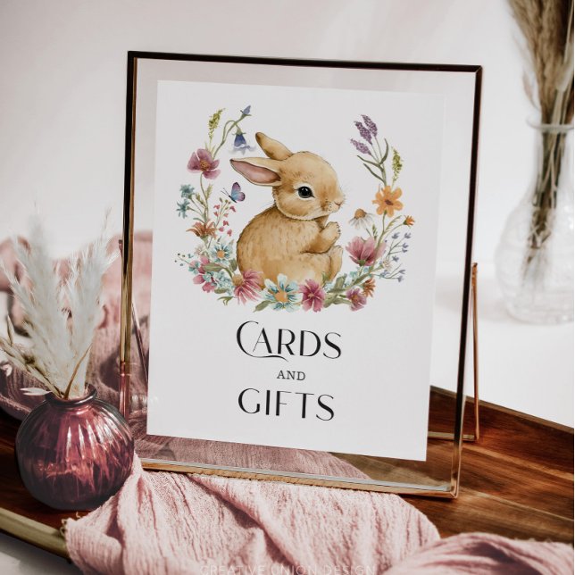 Poster de cartes et cadeaux de Baby shower (Créateur téléchargé)