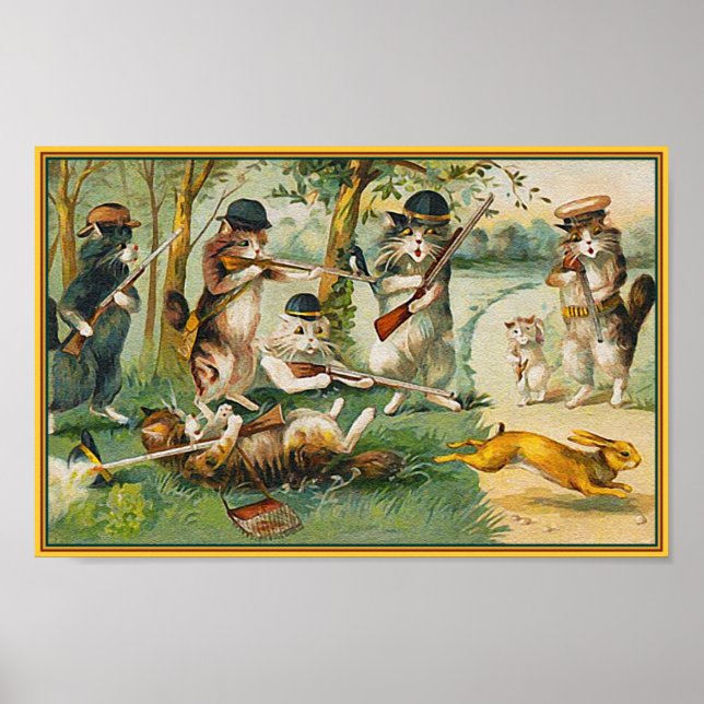Poster de chasse / Imprimer (Devant)