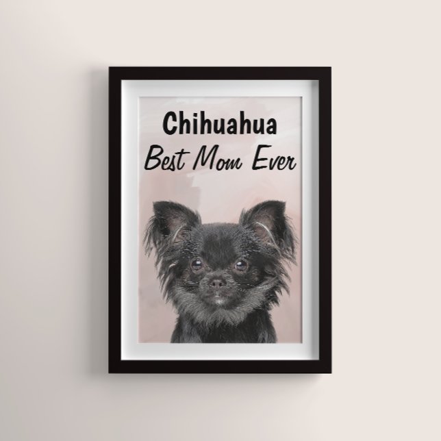 Poster de Chihuahua Best Mom (Créateur téléchargé)