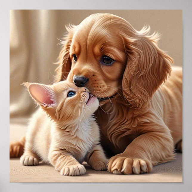 Poster de chiots (Devant)