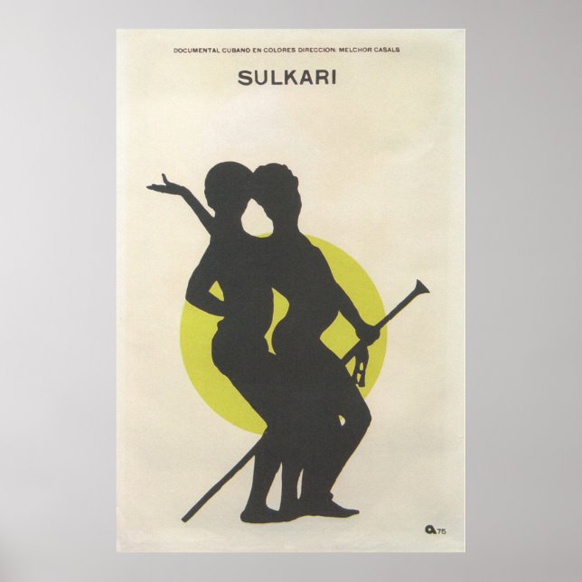 Poster de cinéma cubain Sulkari (Cuba) (Devant)