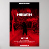 Poster de cinéma de préservation de pleine taille