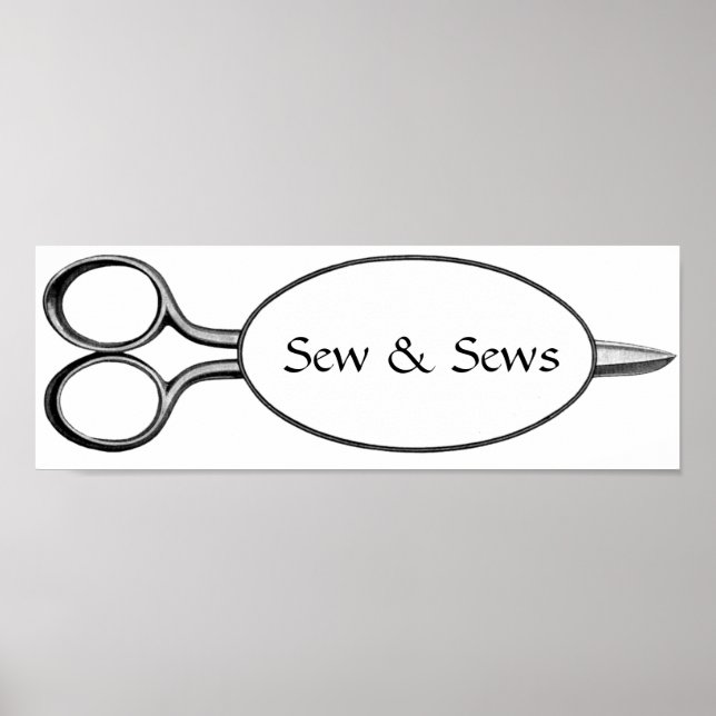 Poster de ciseaux (Devant)